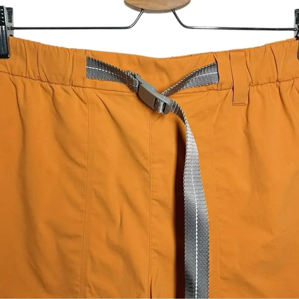 Lululemon Lab Tangerine Orange Outdoor Indoor Kosaten Shorts - 6